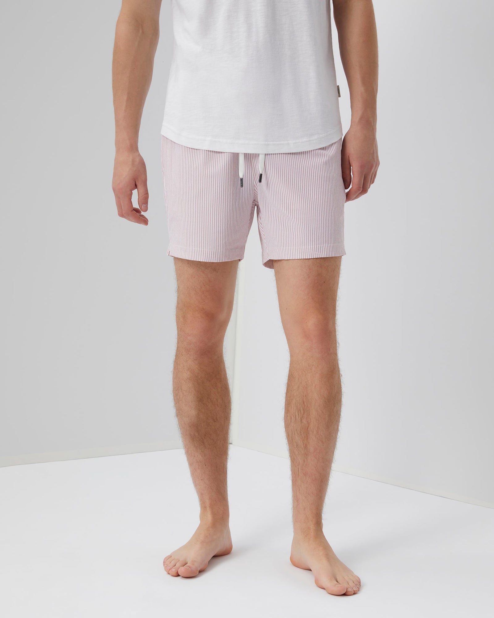 Mens | Charles 5" Swim Trunk - S2024 | Rosette/White