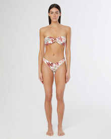 Womens | Chiara Bikini Bottom | Floral White