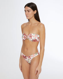 Womens | Chiara Bikini Bottom | Floral White