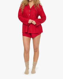 Classic Pajama Short | Scarlet