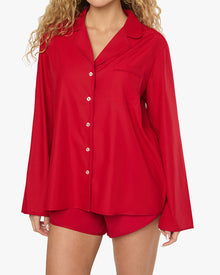 Classic Pajama Top | Scarlet