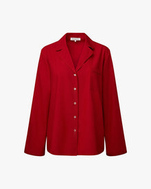 Classic Pajama Top | Scarlet