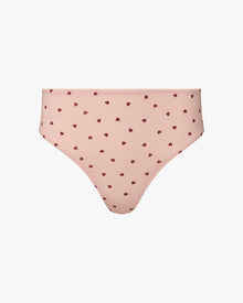 High Waisted Bottom | Blossom/Merlot