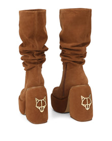 Womens | Space Cow Suede Boot | Tan