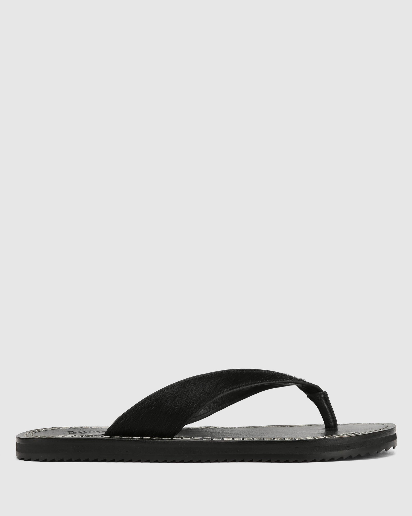 Womens | St Barths Pony Sandal | Black