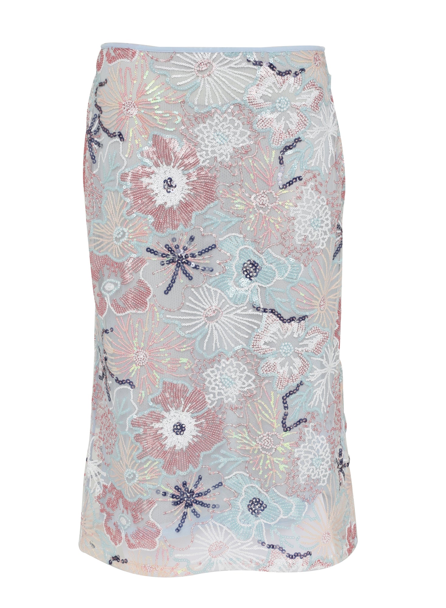 Atlas Midi Skirt | Sequin