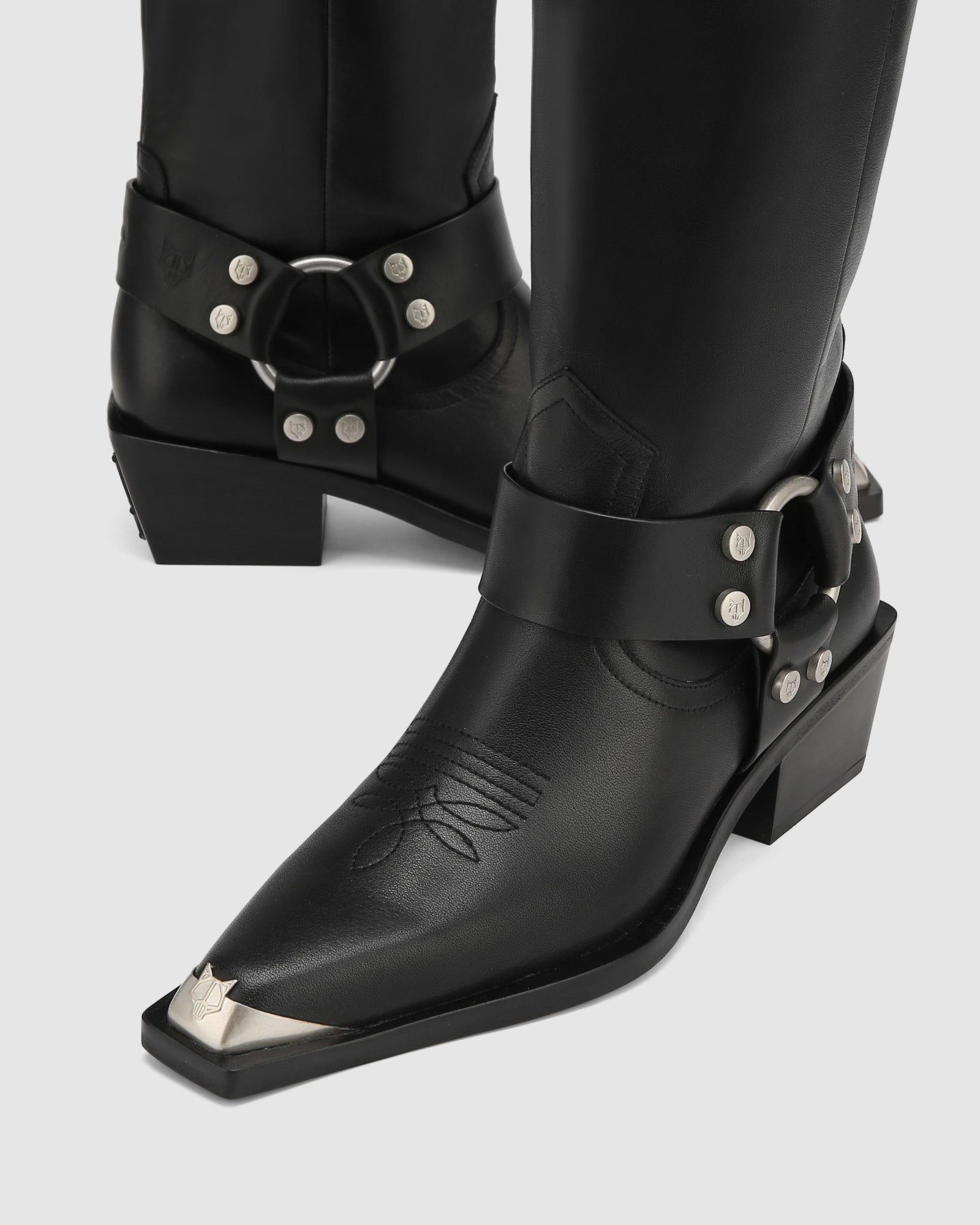 Womens | Stark Leather Boot | Black