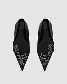 Womens | Stated Leather Boot | Black