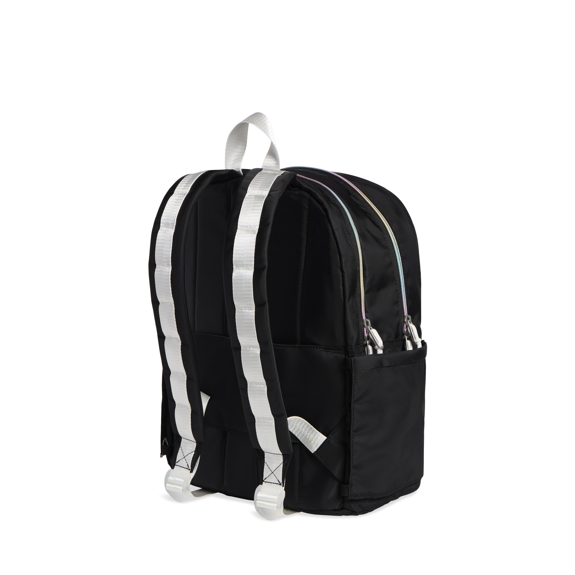 state bags kane kids double pocket backpack nylon girl power back view side angle click to zoom