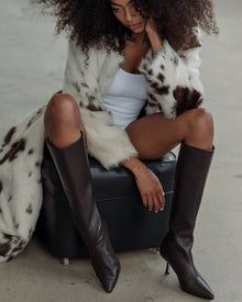 Petra Calf Boot | Chocolate