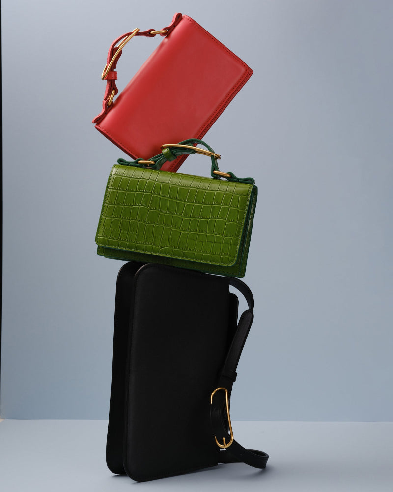 Audrey Mini Clutch | Burgundy