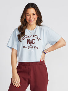 Soul by SoulCycle | Peyton Soul Sport Tee | Light Blue