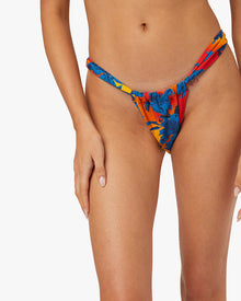 Ruched Cheeky Bottom | Tropic