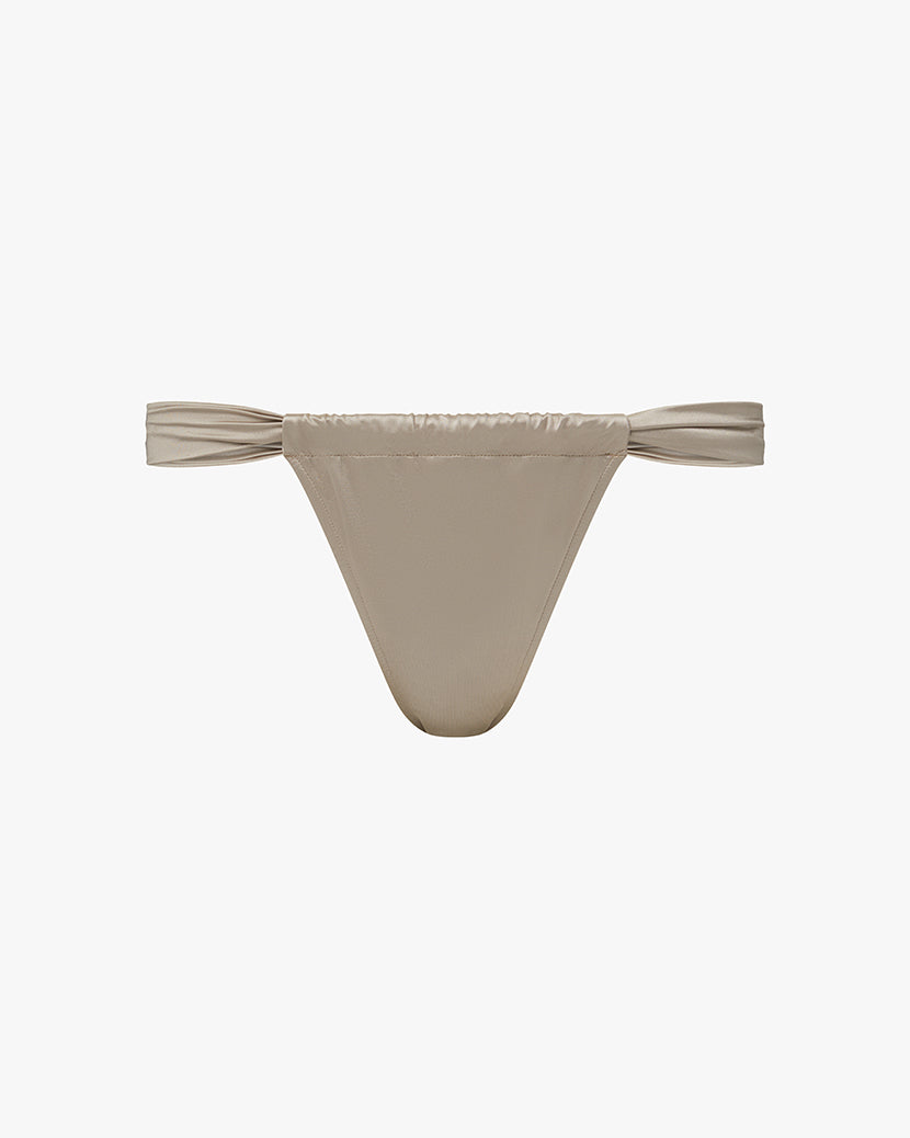 Ruched Cheeky Bottom | Oyster