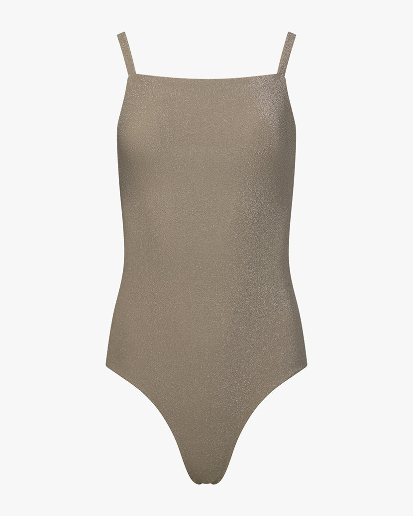 Square Neck One Piece | Oyster