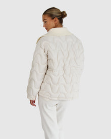 See You Again Quilted Jacket | Women | Cream