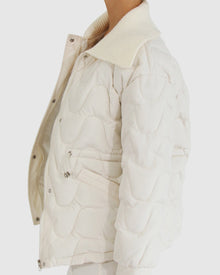 See You Again Quilted Jacket | Women | Cream