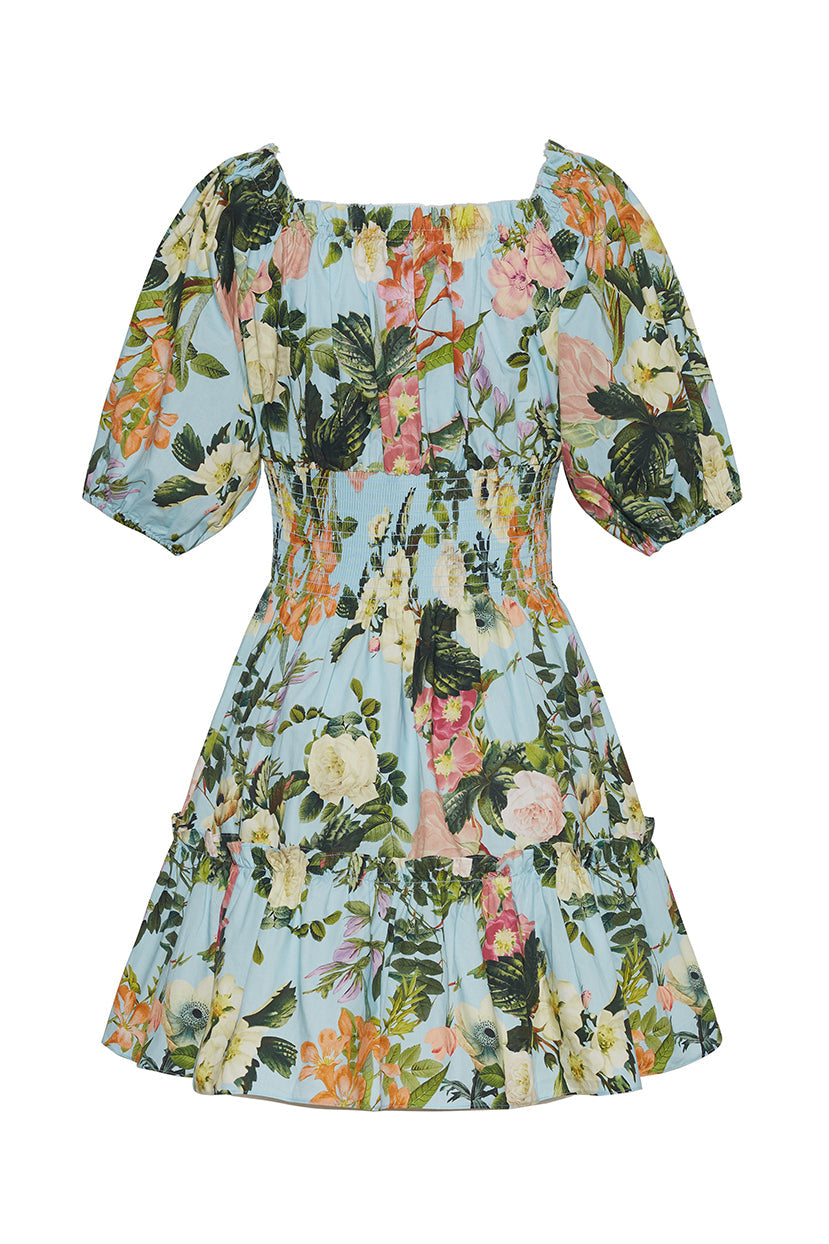 Sally Dress | Light Blue Kingston Floral