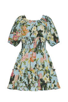 Sally Dress | Light Blue Kingston Floral