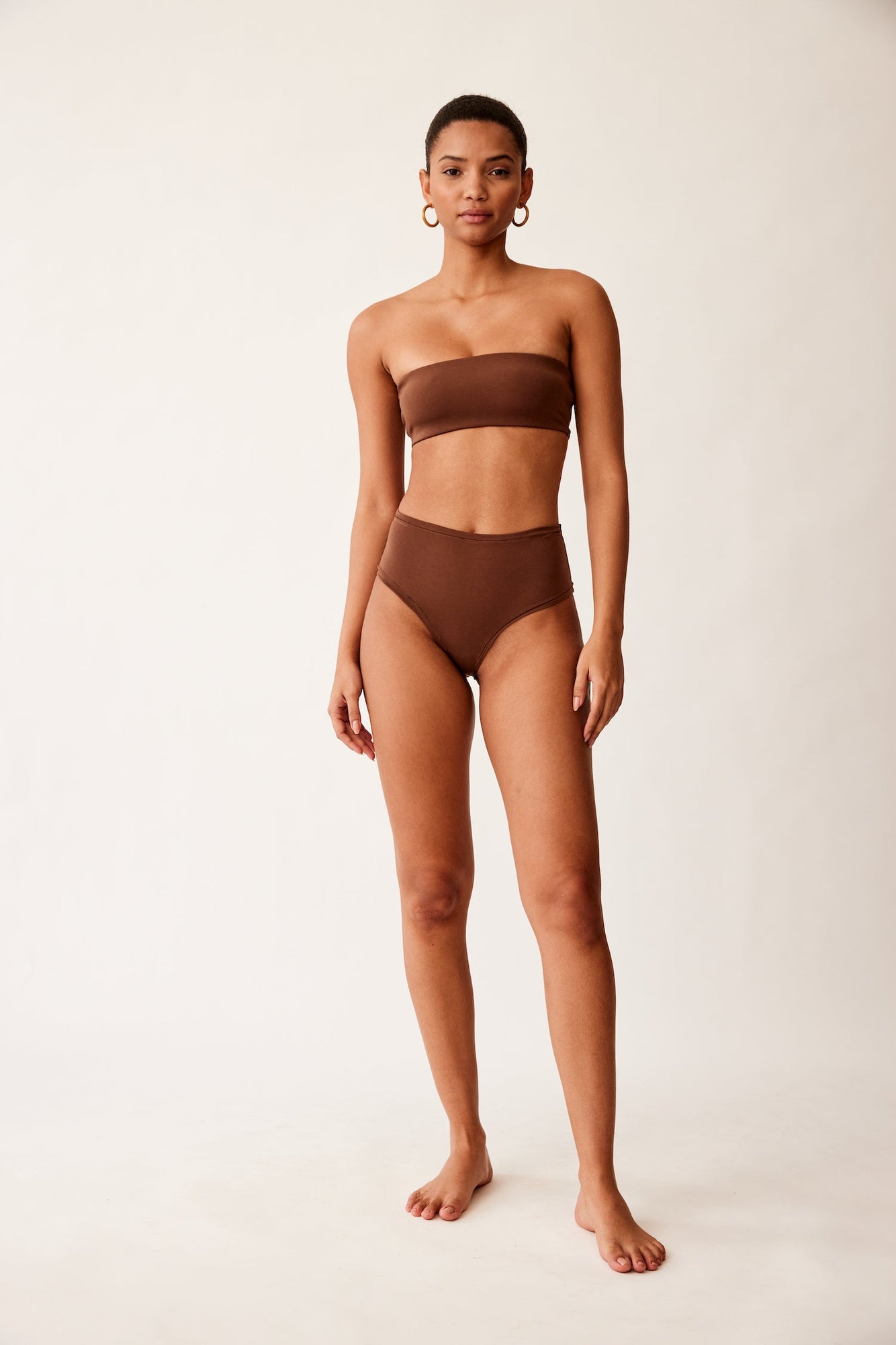 Bandeau Bra | Cocoa