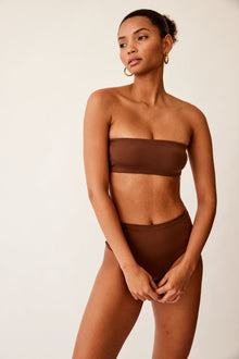 Bandeau Bra | Cocoa