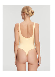 Scoop Back Bodysuit | Lemon Meringue