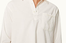 Shanklin Corduroy Classic Collar Relaxed Fit Overhead Corduroy Shirt | Sea Mist