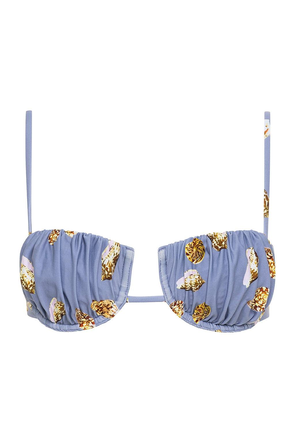 Petal Bikini Top | Shell