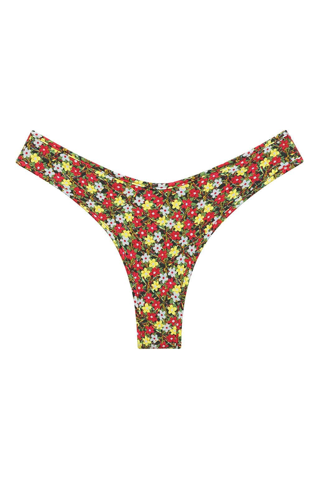 Added Coverage Lulu Bikini Bottom | Sienna Floral