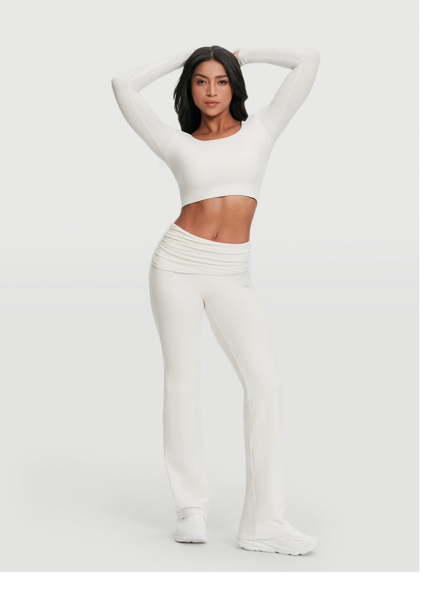 Soft Seamless Lounge Pants | White