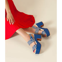 Sola Woven Platform | Royal