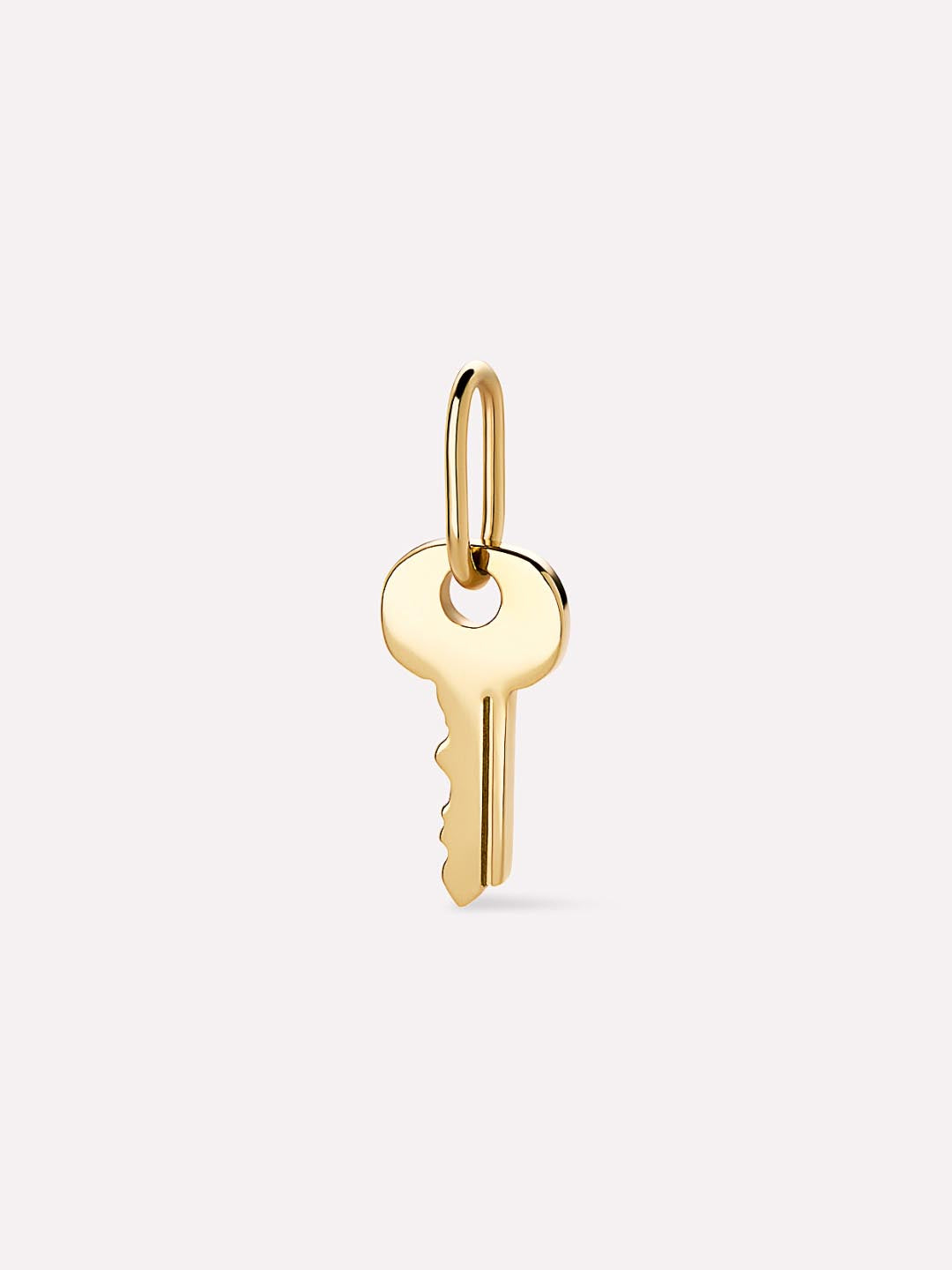 Mini Key Charm Pendant | 10K Solid Gold