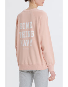 Something to Smile In Sweatshirt | Blush