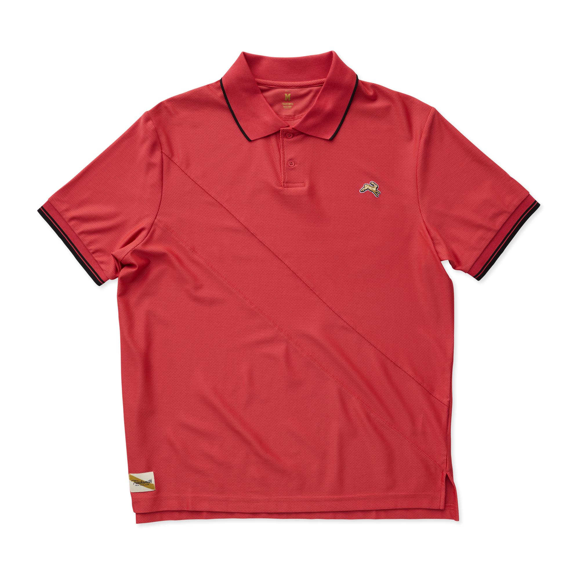 Men's Van Cortlandt Polo | Dark Rose/Black