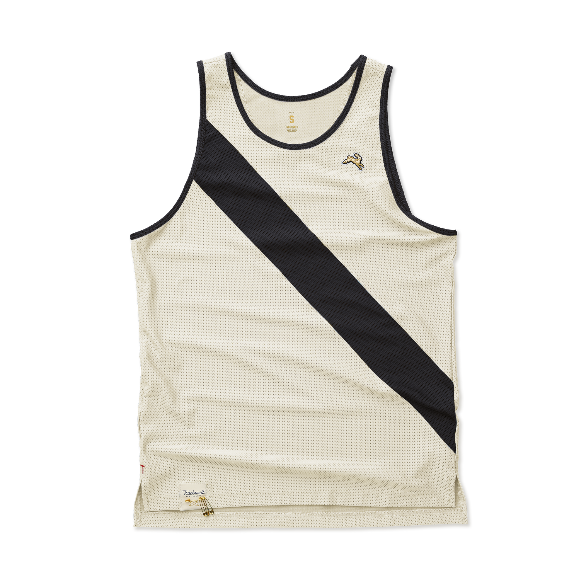 Men's Van Cortlandt Singlet | Ivory/Black/Black