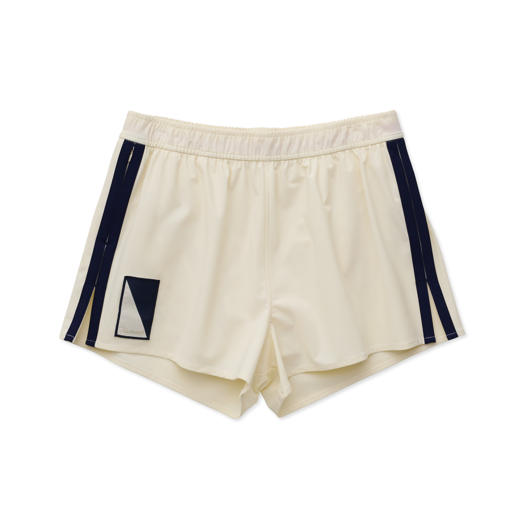 Women's Run Cannonball Run Shorts | Ivory/Navy