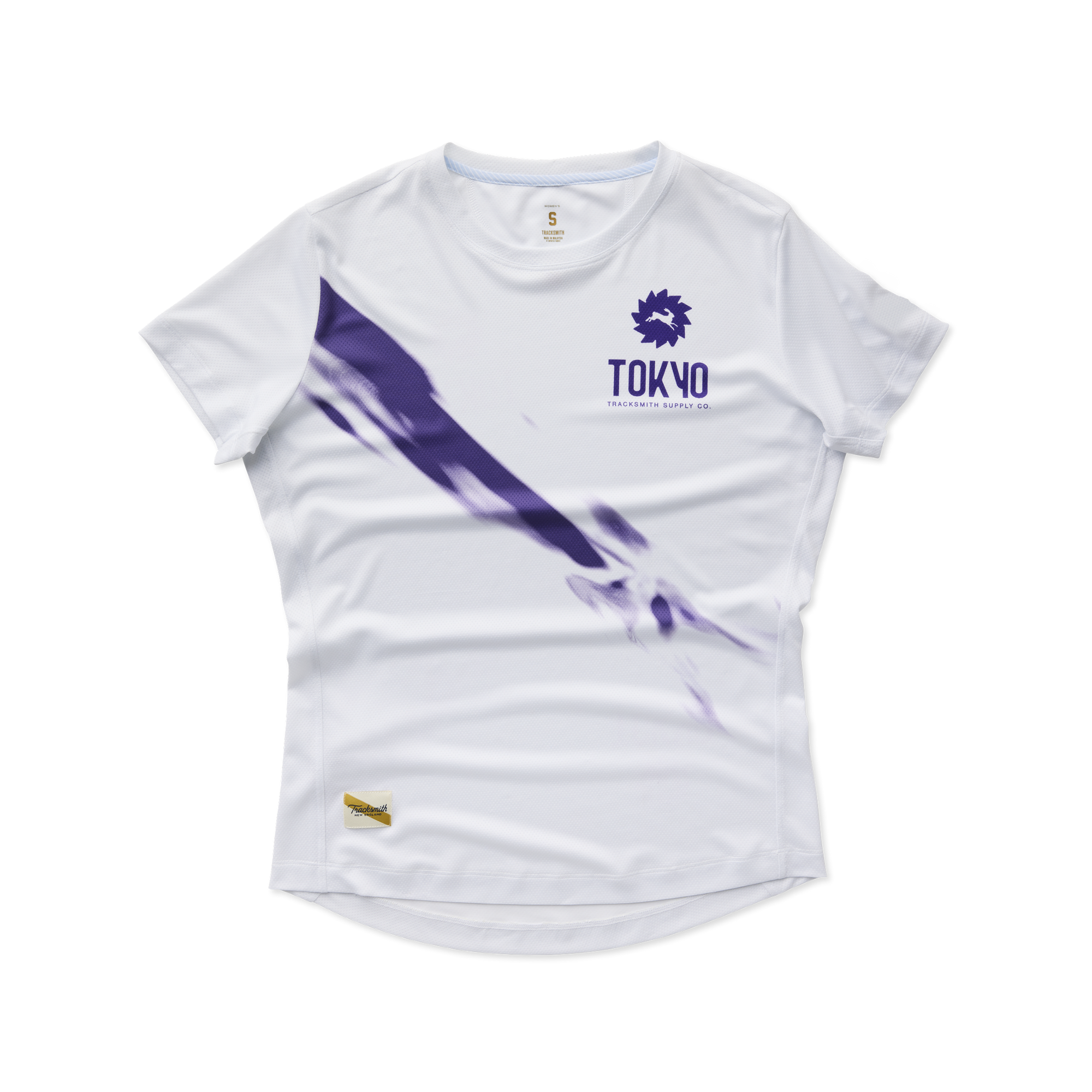 Womens | Tokyo Tee | White/Purple