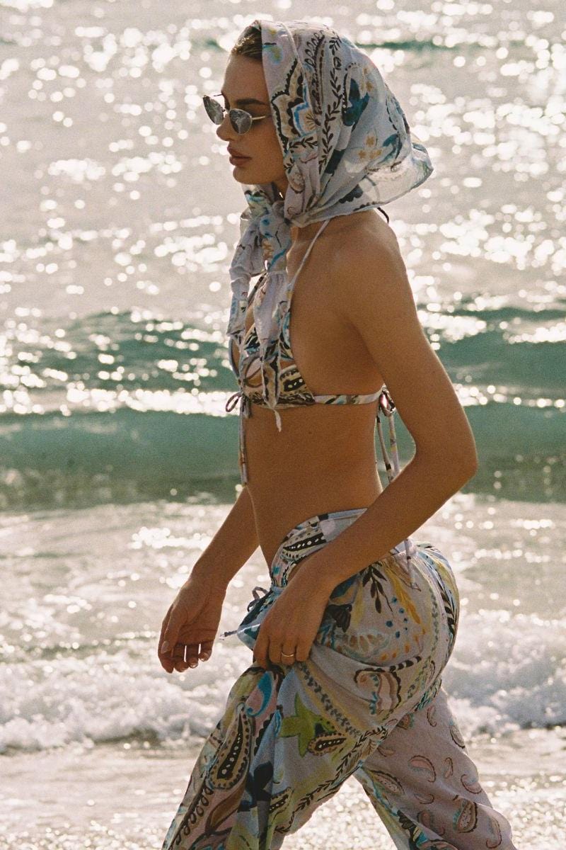 St Drawstring Pant | St. Barths Floral