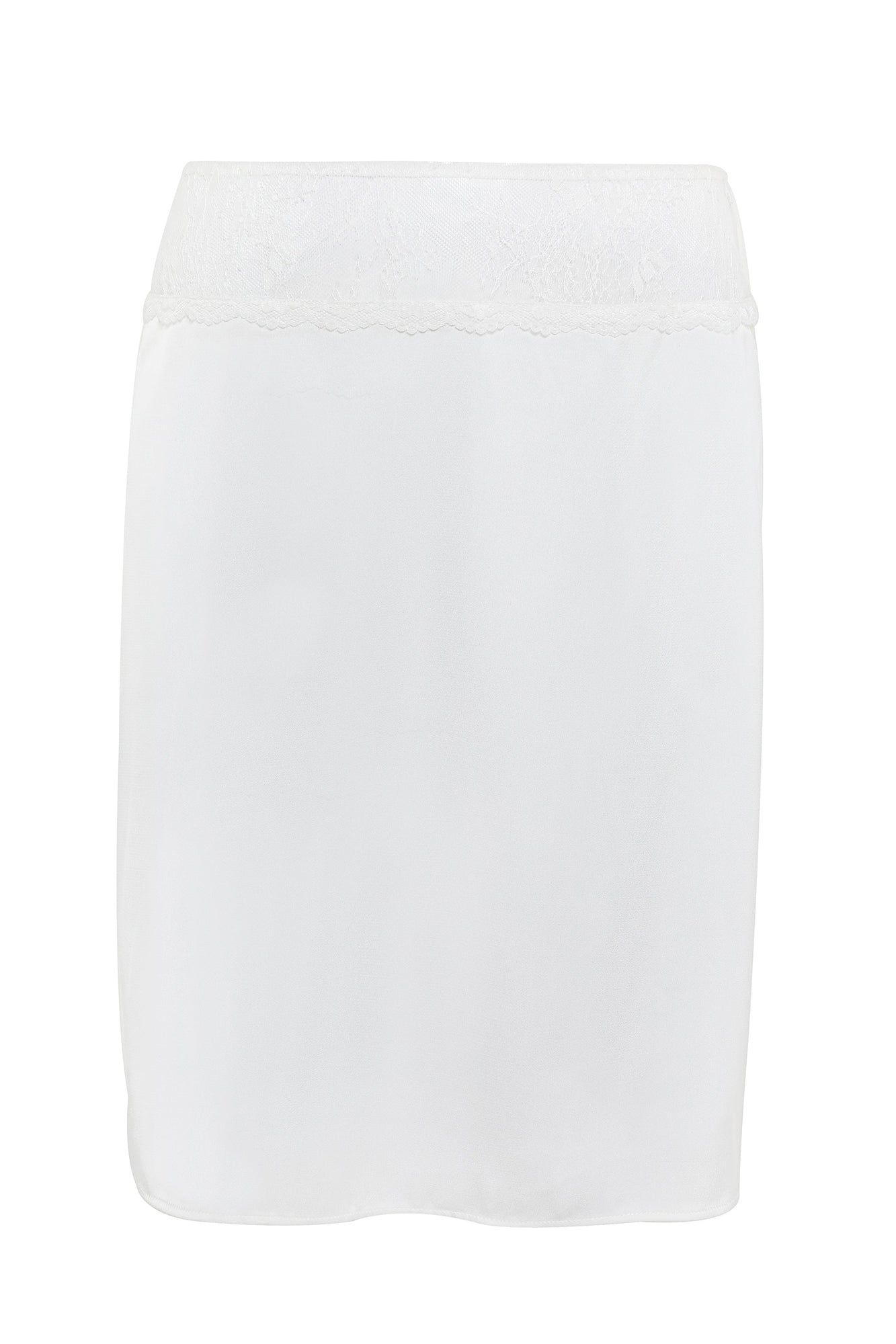 Fleur Midi Skirt | White
