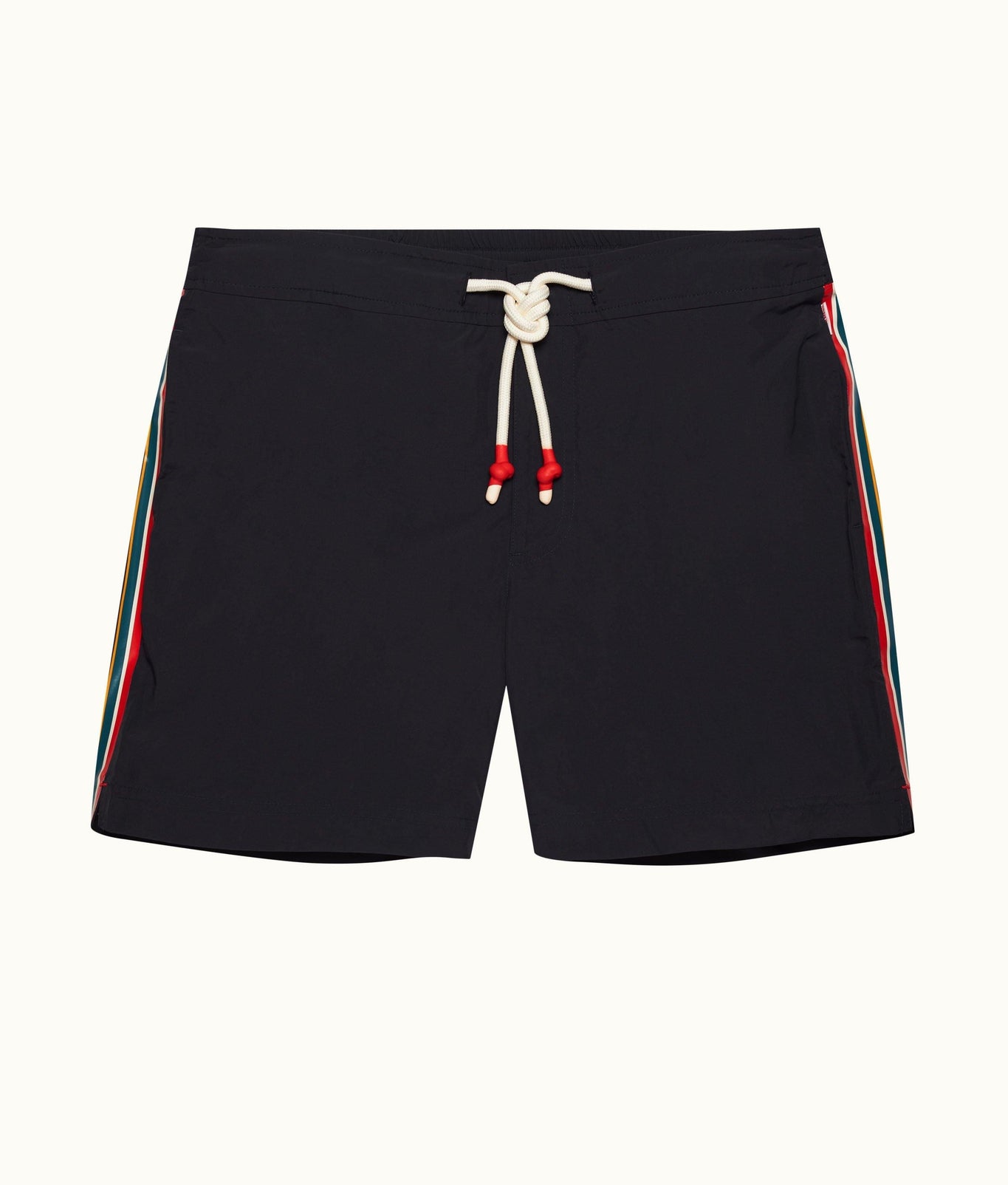 Standard Bonded Mid-Length Bonded Drawcord Swim Shorts | Night Iris