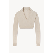 Stevie Cashmere Sweater Heather | Oatmeal