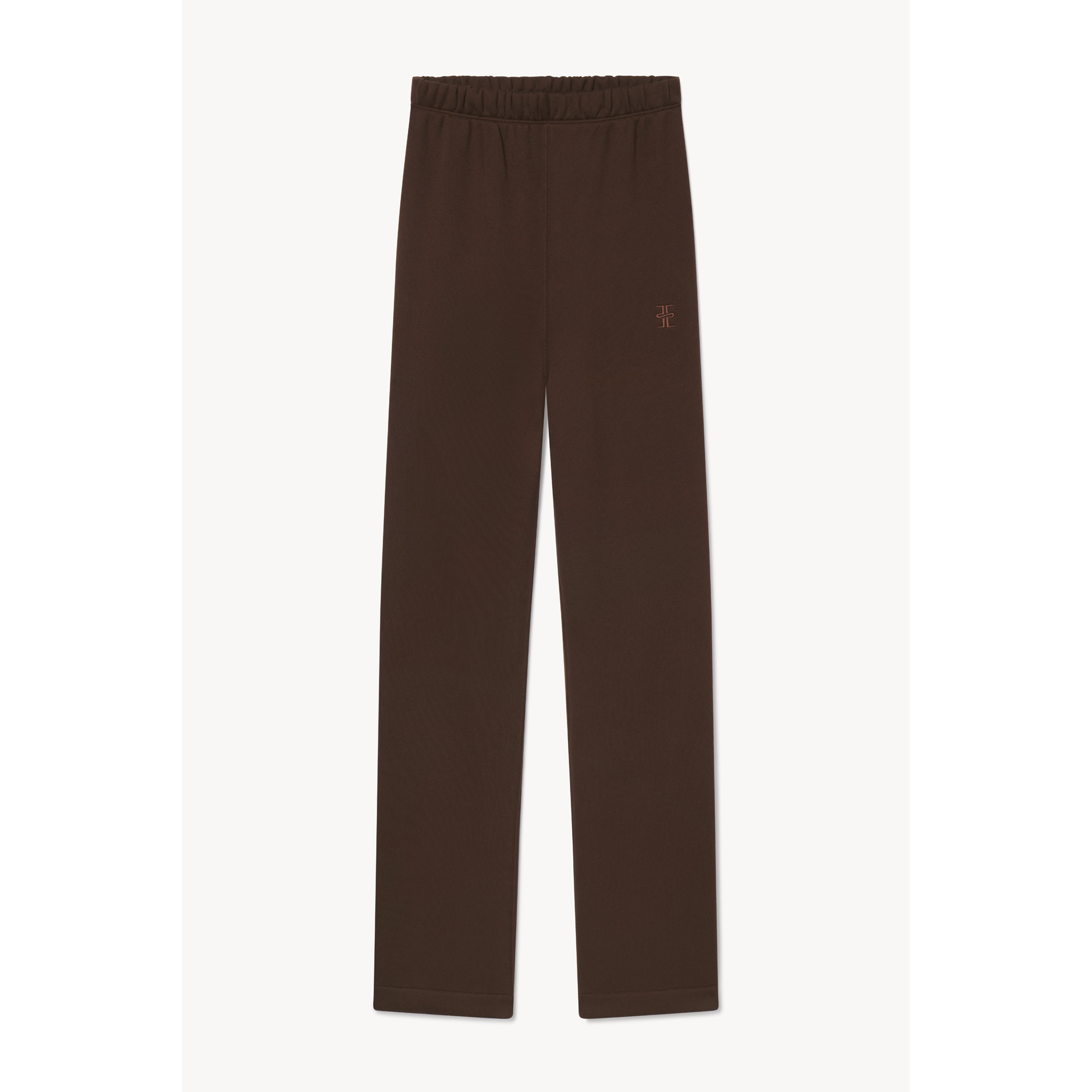 Straight Leg Sweatpant | Heather Brown