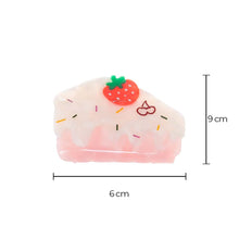 Strawberry & Sprinkles Hair Caw Clip - Adina's Jewels