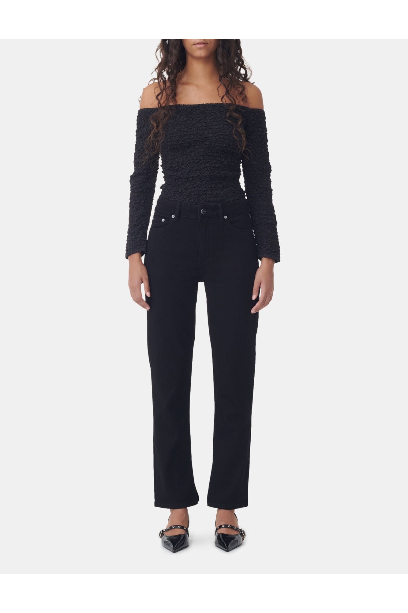 Stretch Beksi Jeans | Black/Black