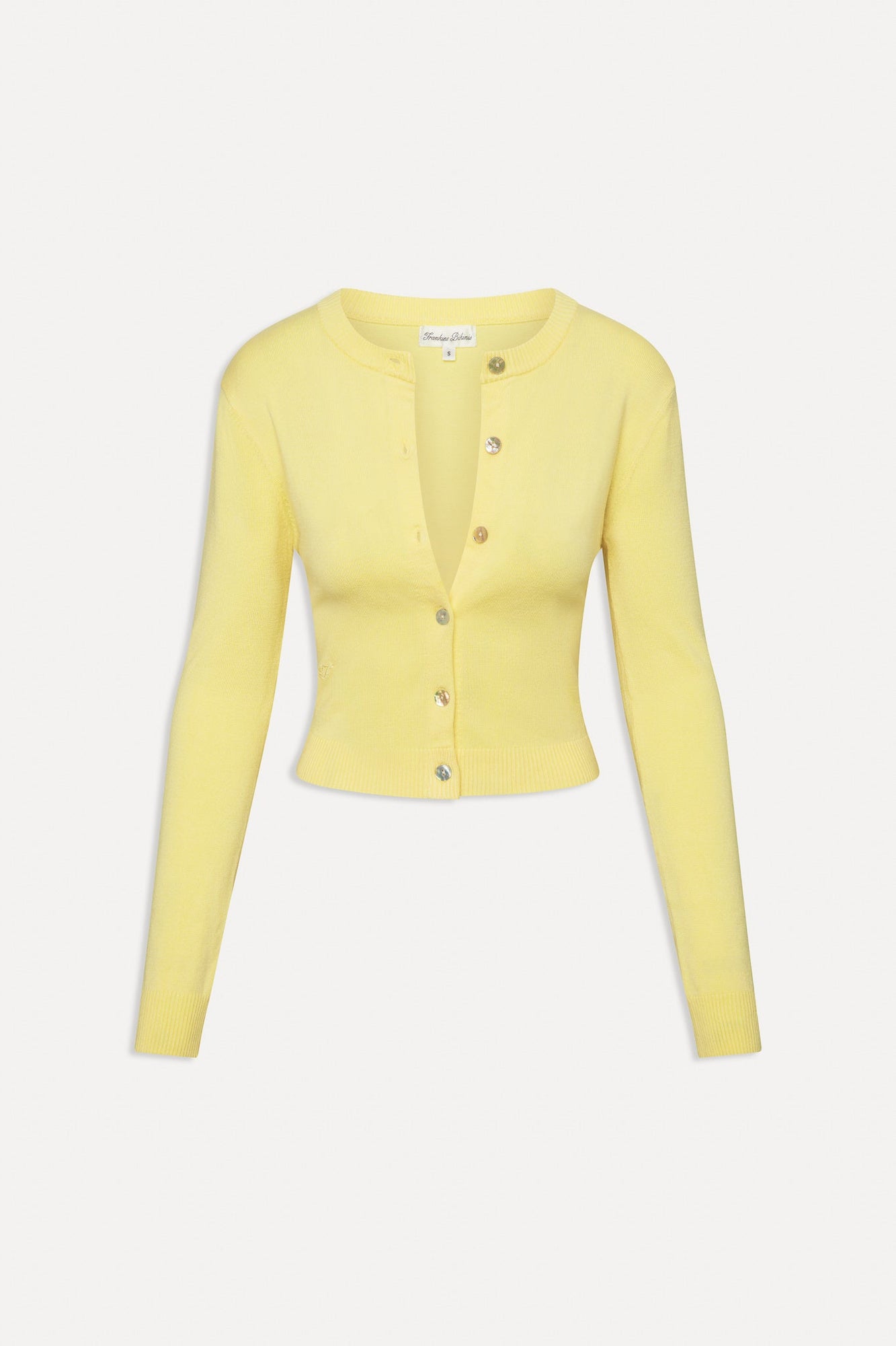 Sundae Cropped Cardigan - Honeycomb