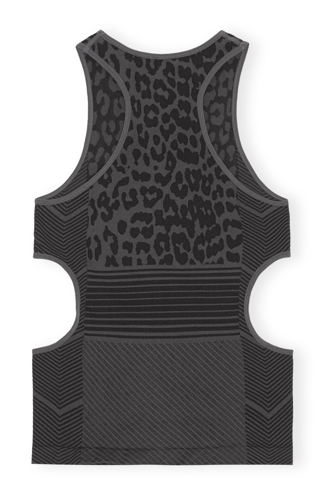 Seamless Jacquard Top | Black