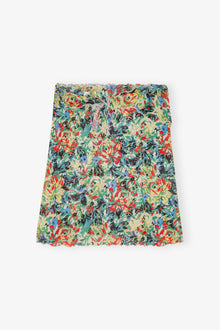 Mesh Wrap Skirt | Multicolor