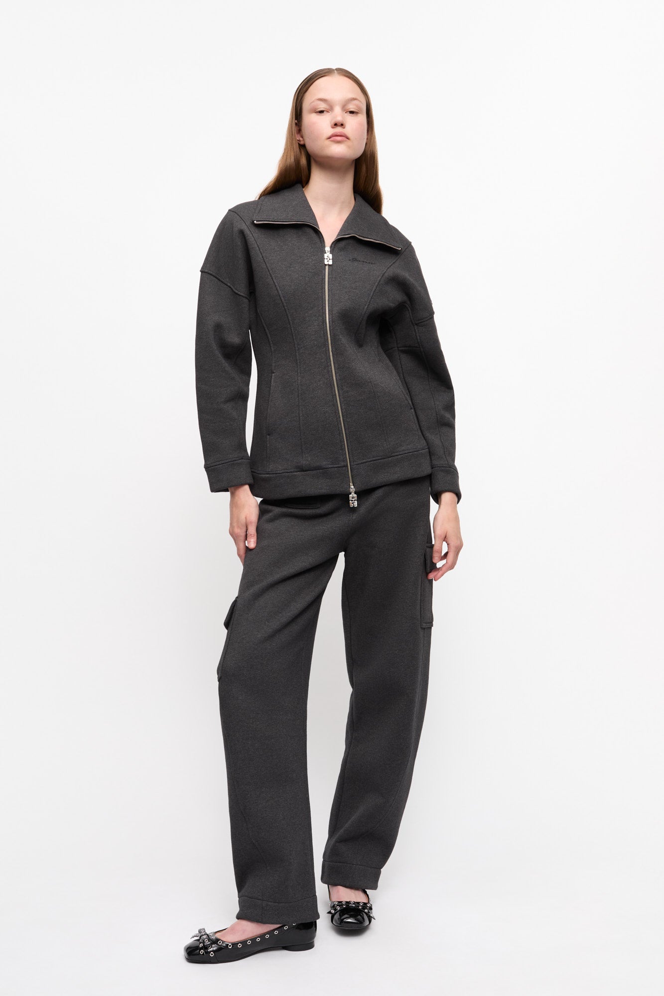 Heavy Fleece Zip-Up | Phantom