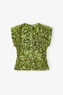 Velvet Sequin Blouse | Titanite