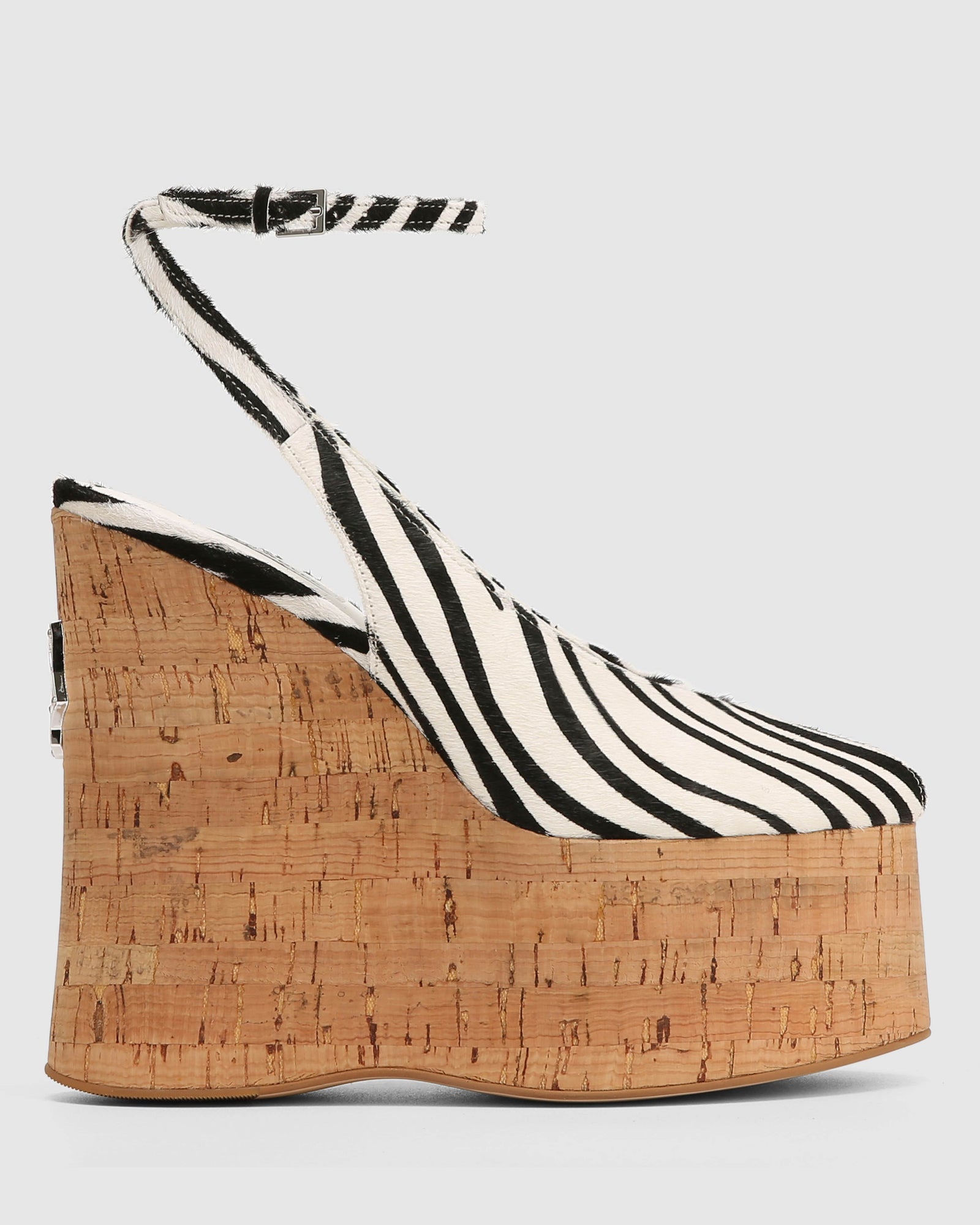 Womens | Tansy Pony Heel | Zebra